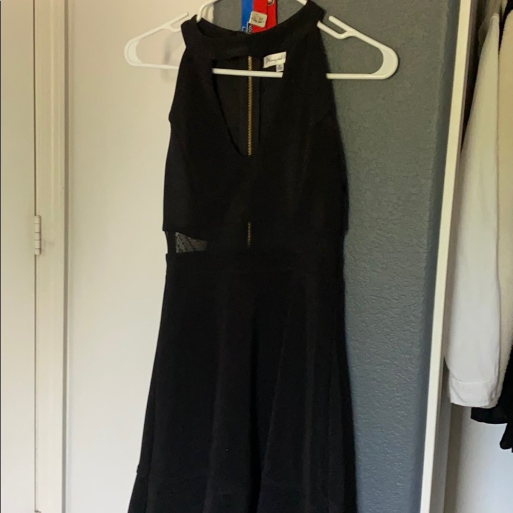 black dress